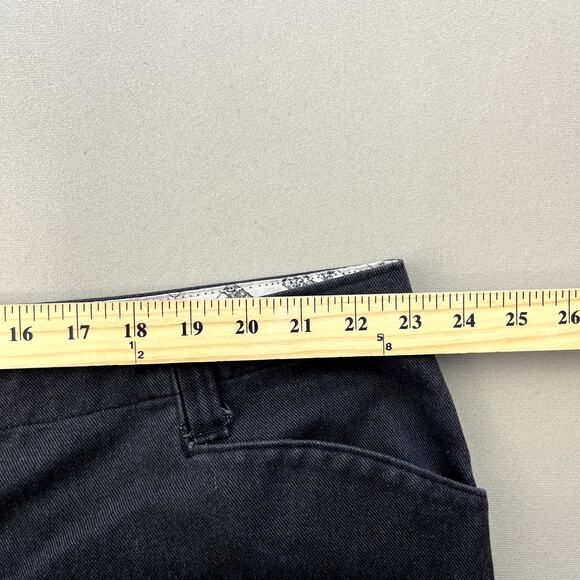 Vintage Ben Davis Pants Mens 48 Black Chino Straight Leg Gorilla Logo Workwear - Picture 10 of 14